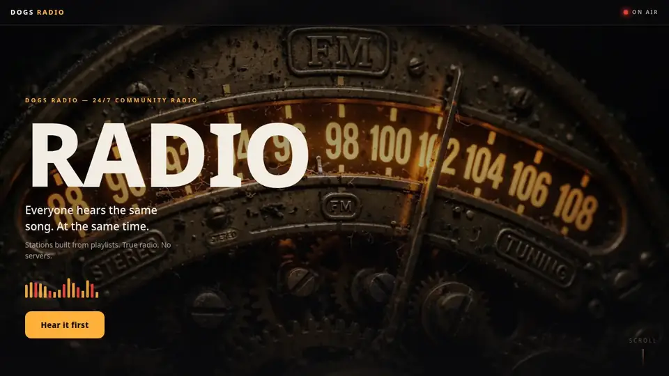 radio key art